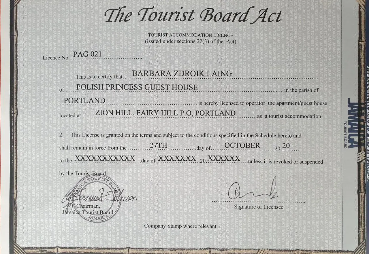 Polish Princess Guest House Port Antonio 2*,